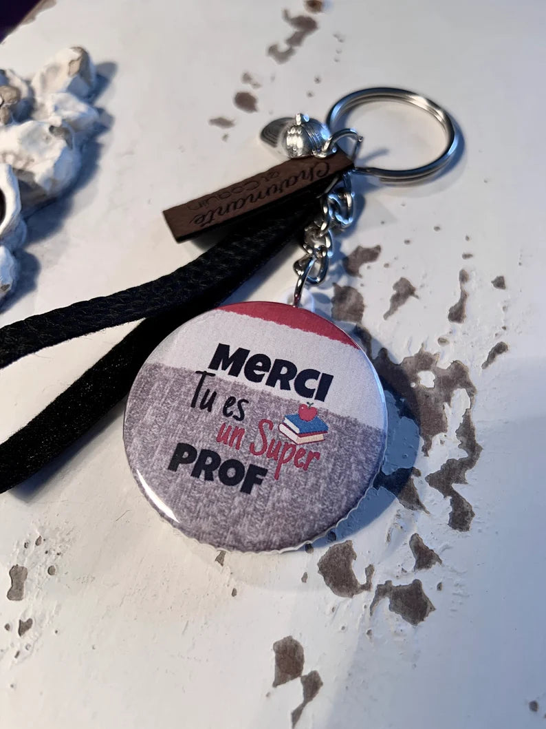 Porte- clés merci super Prof