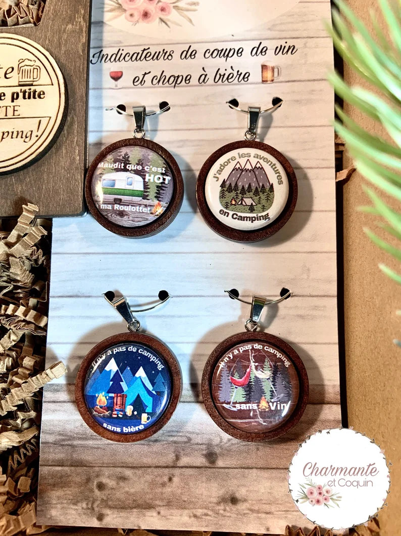 Coffret cadeau thème camping