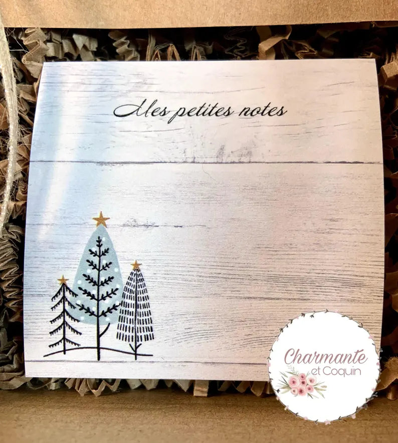 Boîte cadeaux de Noël personnalisée pour éducatrice ,enseignante ou avec votre citation personnalisée .Coffret cadeau