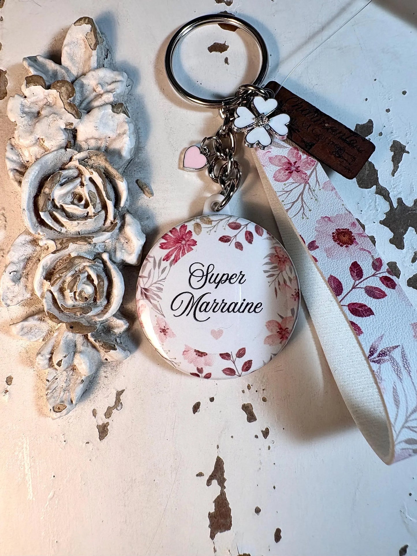Porte clés demande Marraine