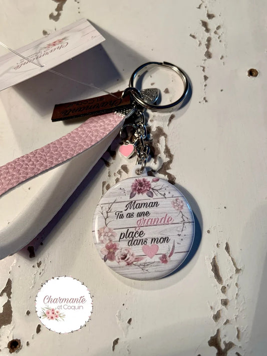Porte clés personnalisé cadeau pour votre maman