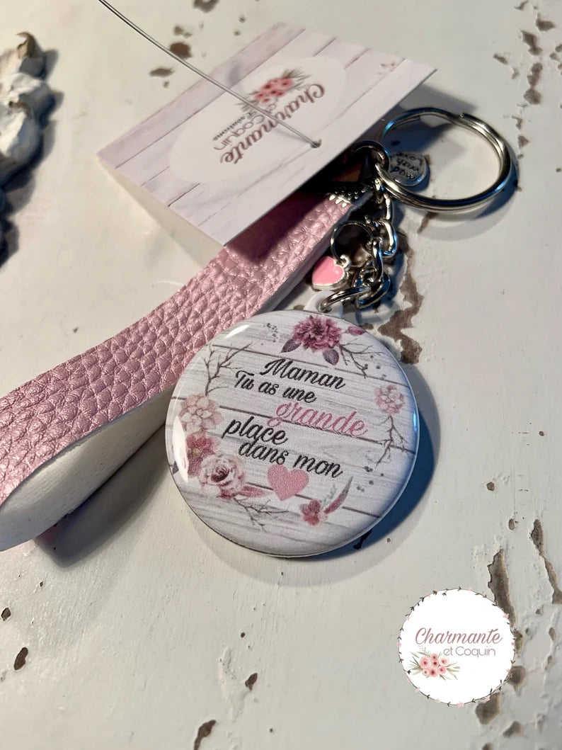 Porte clés personnalisé cadeau pour votre maman