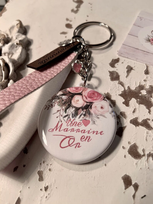 Porte clés demande Marraine