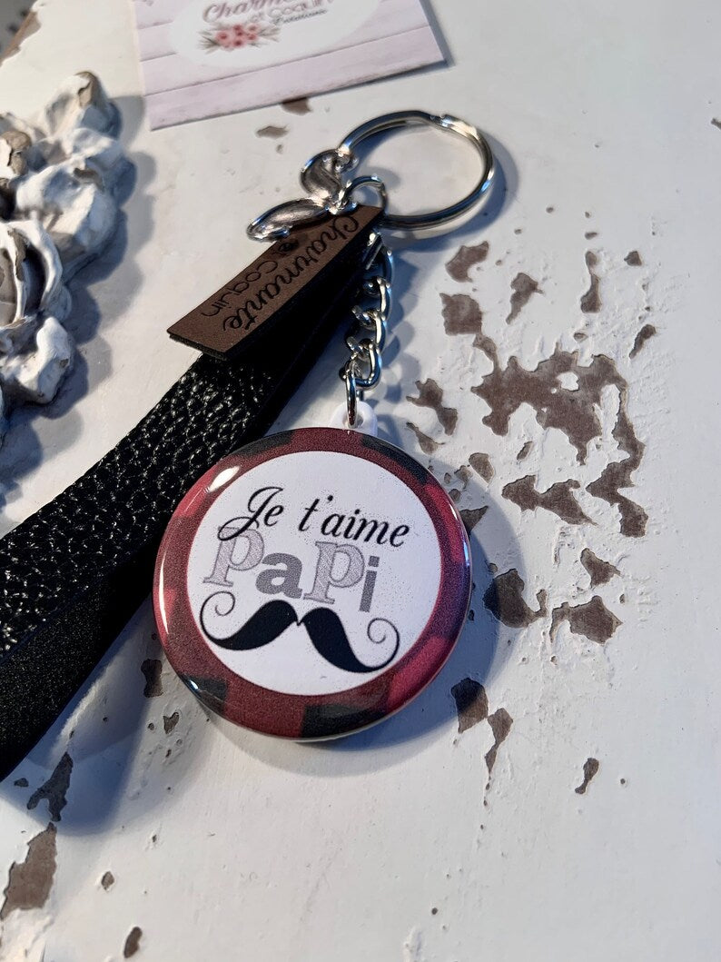 Porte clés Personnalisé cadeau pour votre Papi