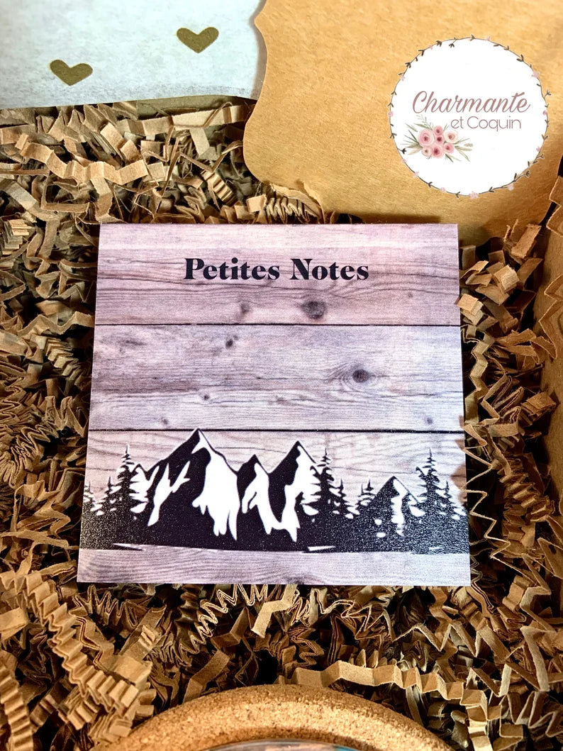 Charmante boîte cadeaux personnalisée cadeau pour une demande parrain.