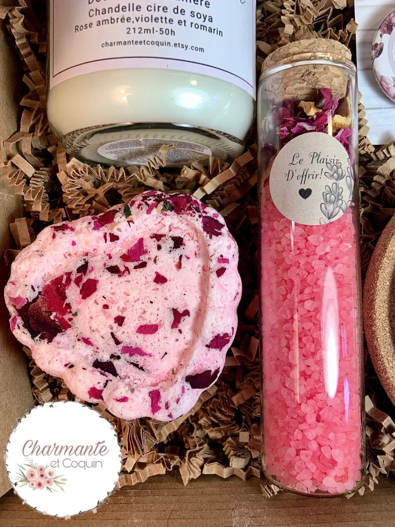 Charmante boîte cadeaux personnalisée pour une maman, cadeaux pour fête des mères