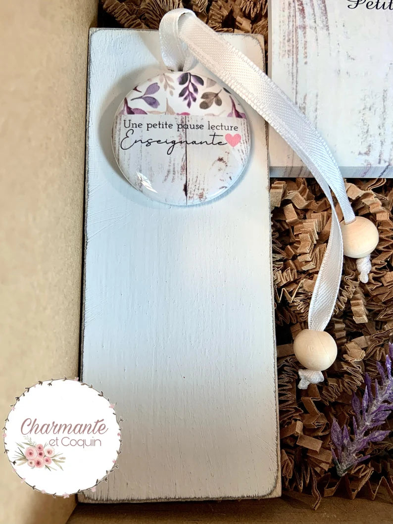 Boîte cadeaux personnalisés cadeaux pour enseignante, cadeau remerciement professeur