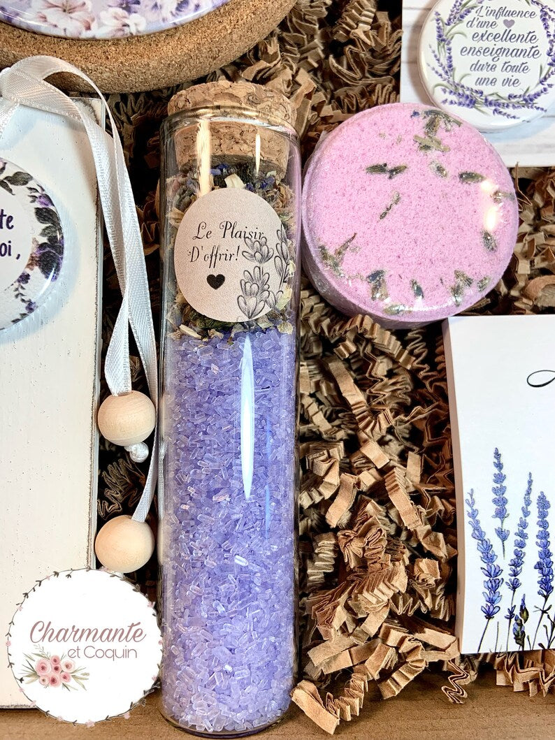 Boîte cadeaux personnalisés cadeaux pour enseignante, cadeau remerciement professeur
