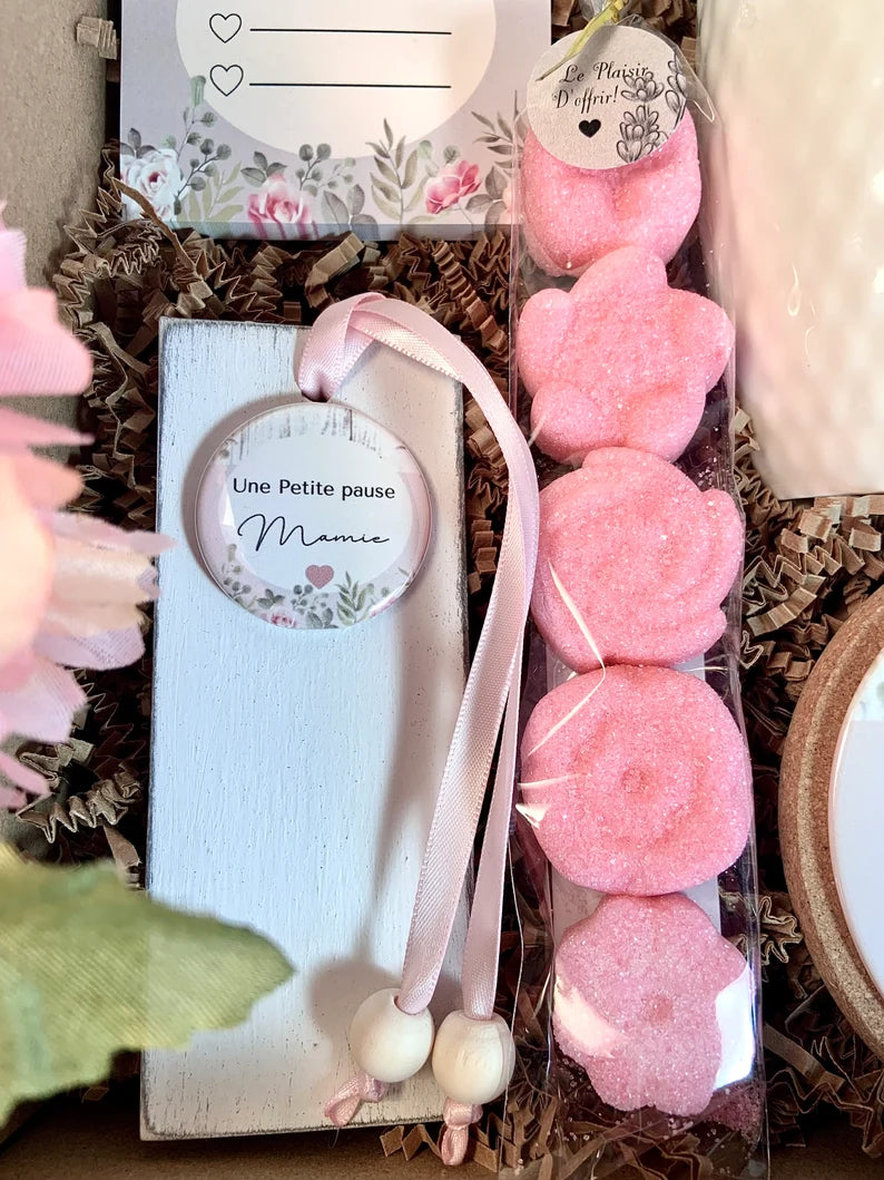 Charmante boîte cadeaux personnalisée pour votre mamie adorée ,cadeaux pour fête des mères