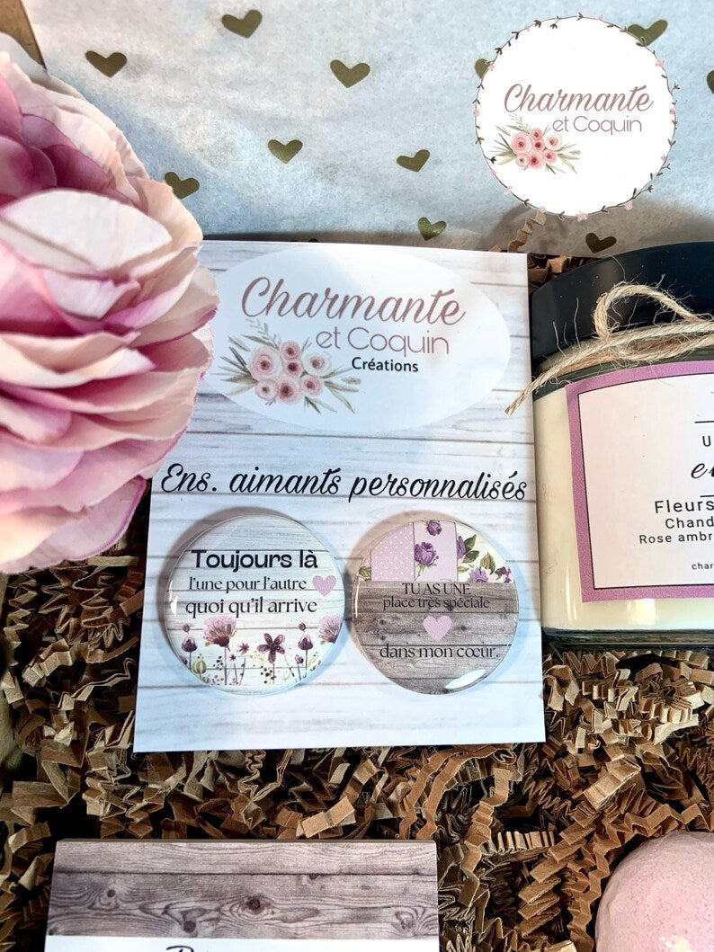 Charmante boîte cadeaux personnalisée cadeau pour une amie qui vous est chère