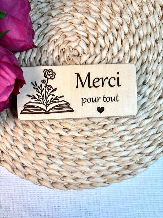 Brosse en bois à tableau blanc , tableau noir ou autres surfaces effaçables , cadeau enseignante, cadeau remerciement professeur (Copie)